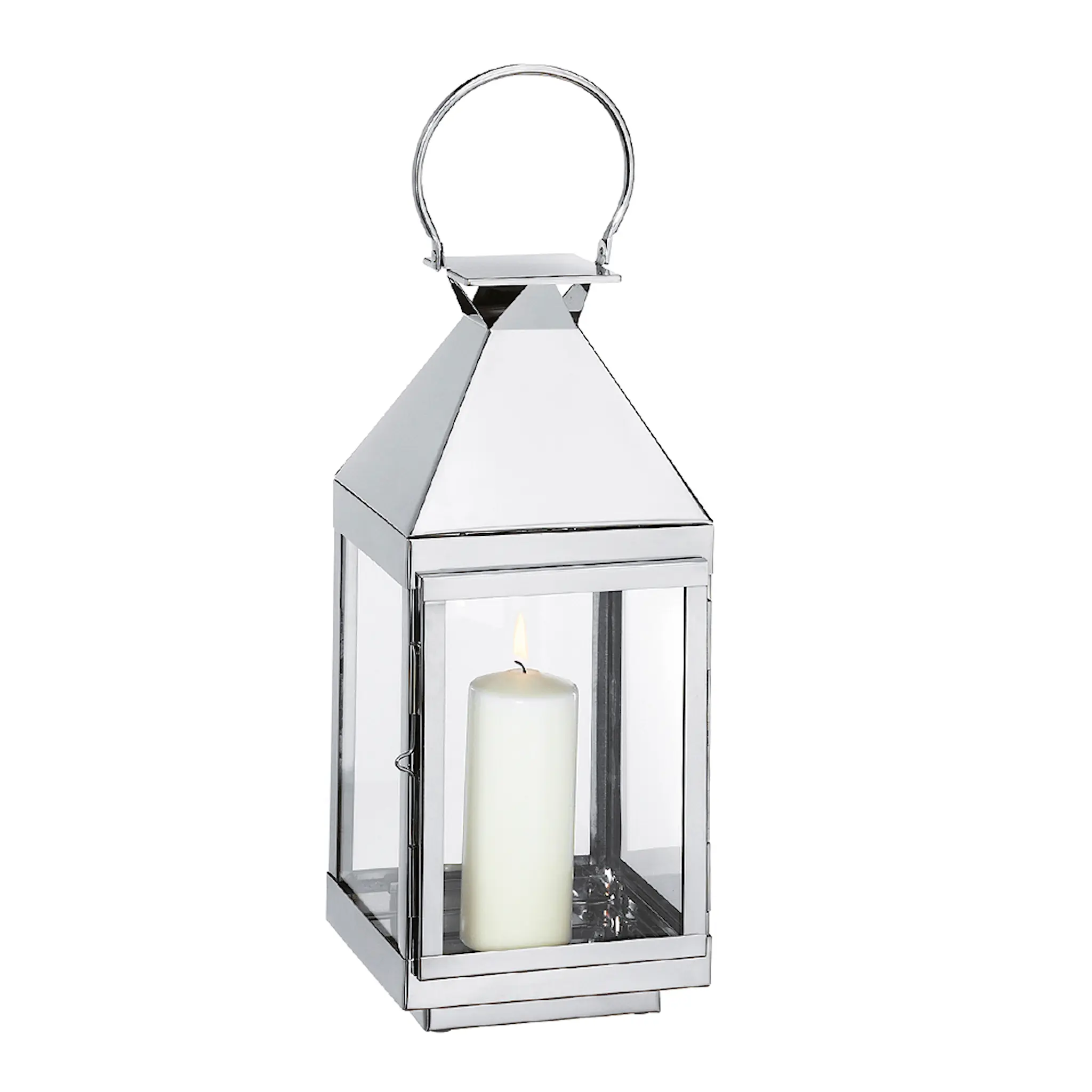 Cilio Villa Lykta 50 cm Silver