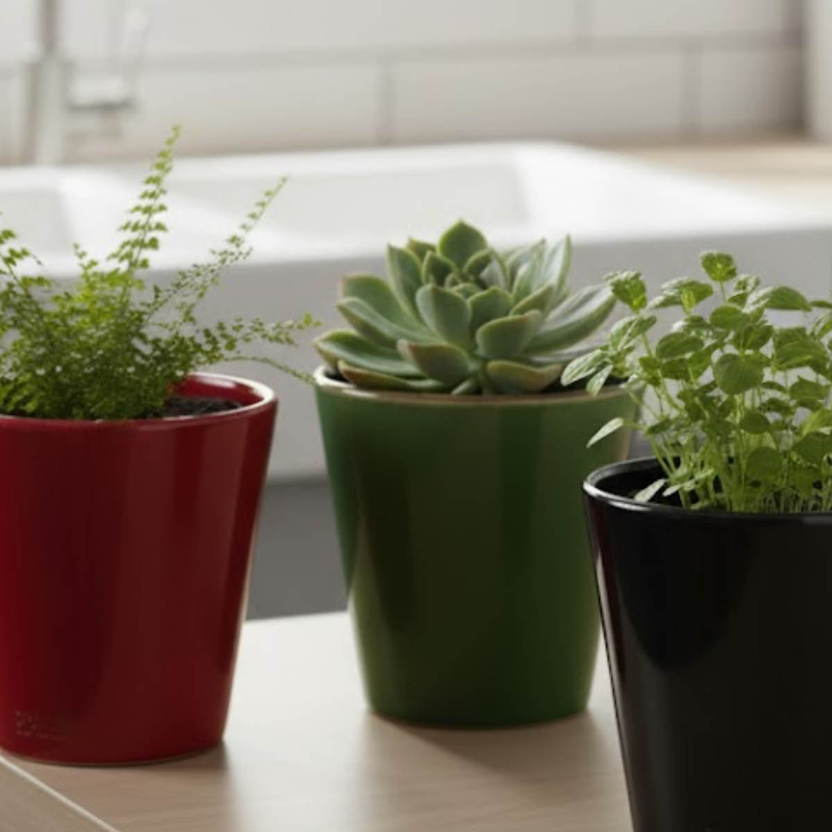 Rotor Design Plant blomkruka liten 12x12 cm grön