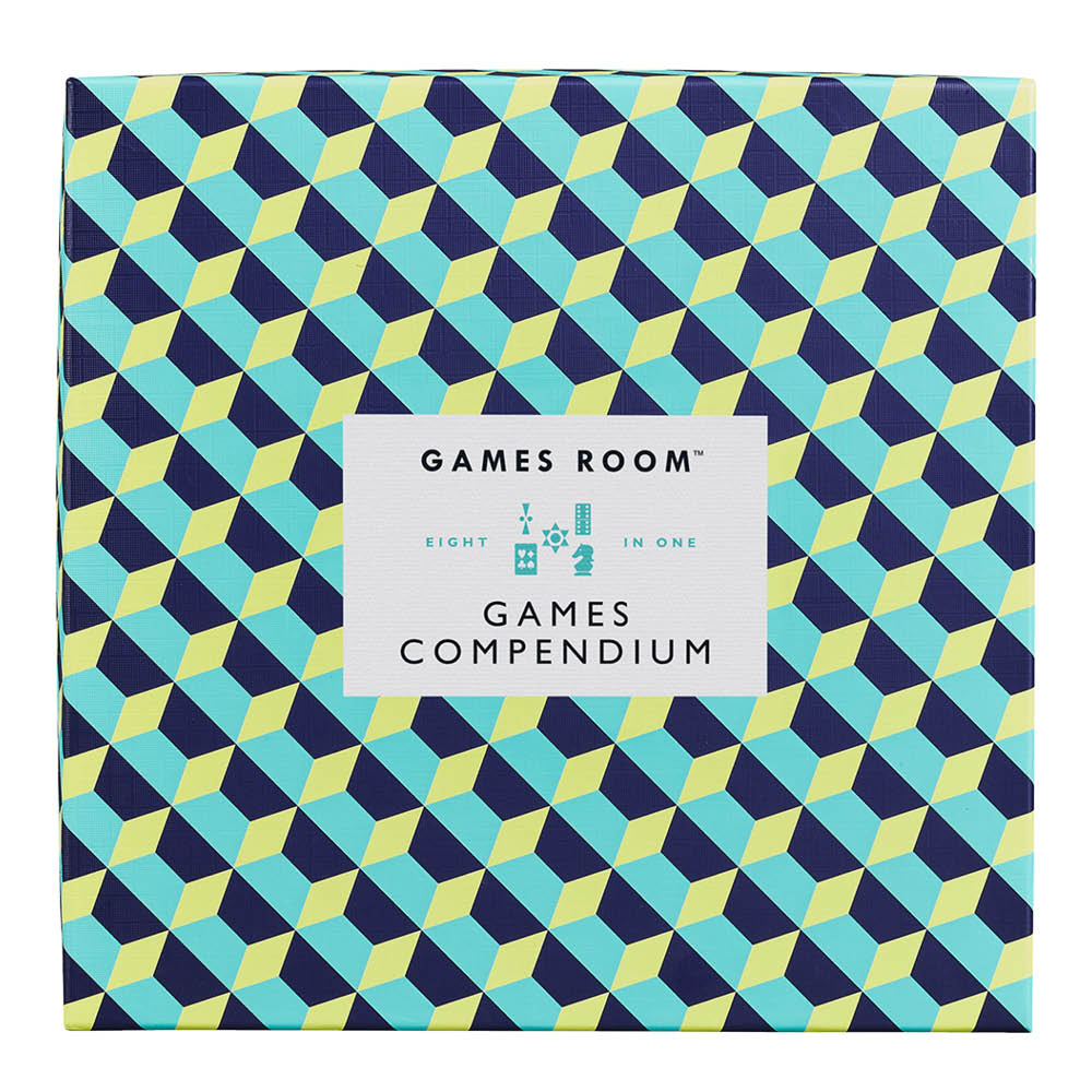 Games Room Spelsamling 8 spel i en låda