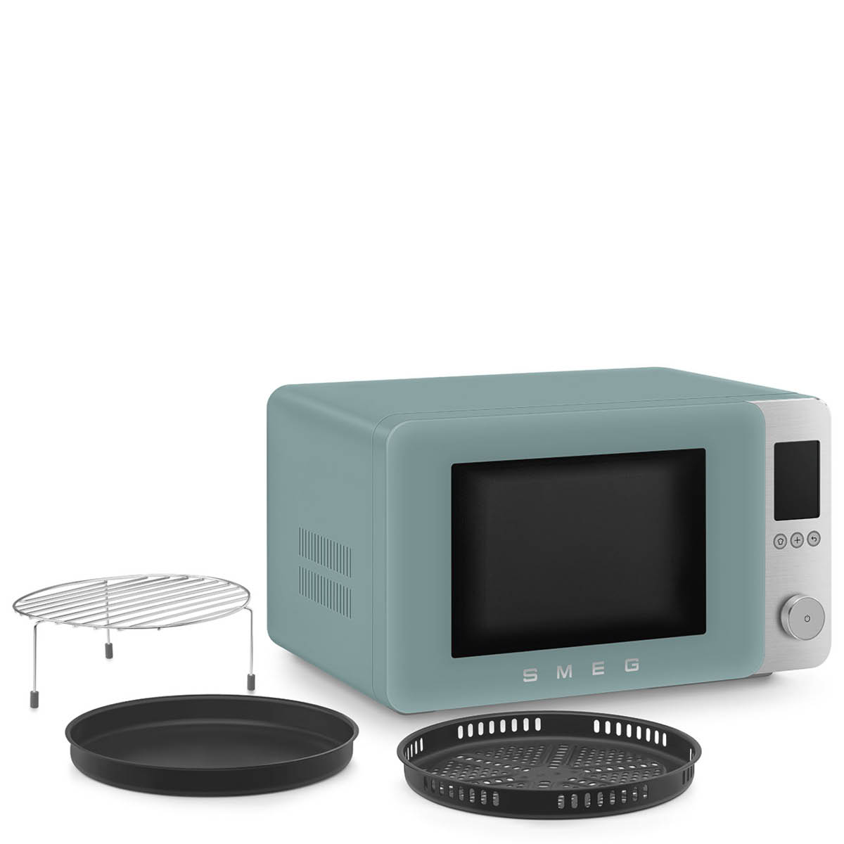 Smeg Smeg Collezione mikrovågsugn varmluft MOC02 2100W emerald green