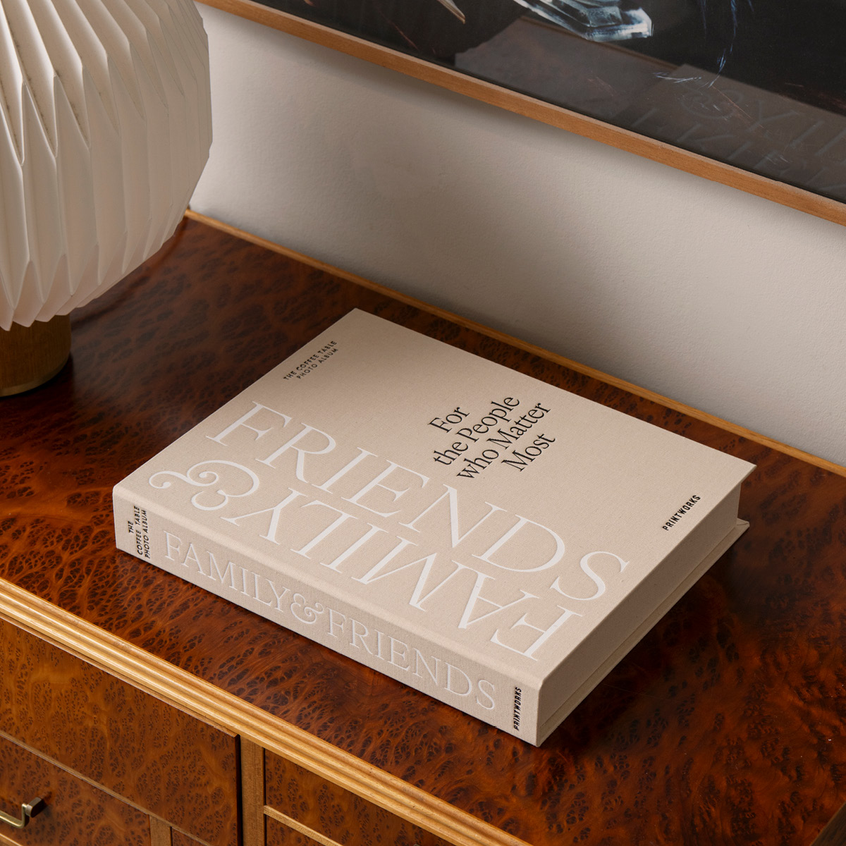 Printworks Fotoalbum Family and Friends 32,5x26,7 beige