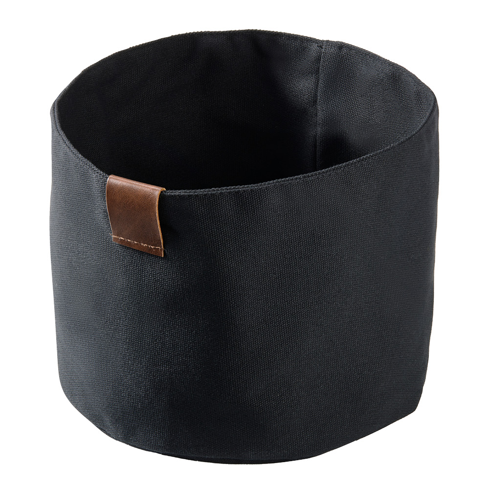 Dorre Brooke brødkurv 21x21x16 cm svart