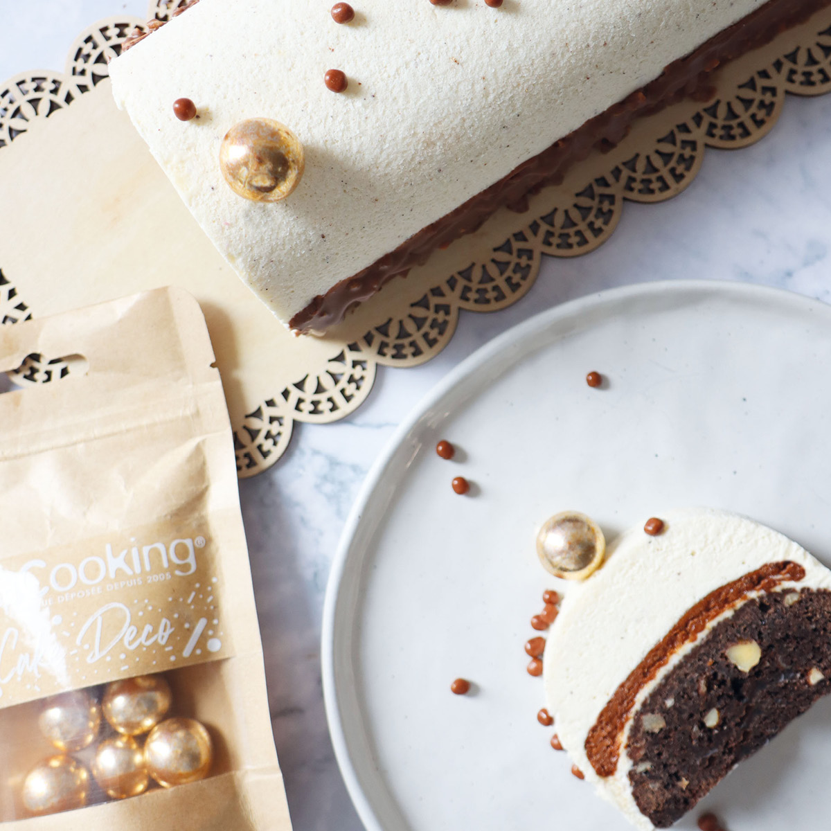 ScrapCooking Strössel XXL 55 g guld