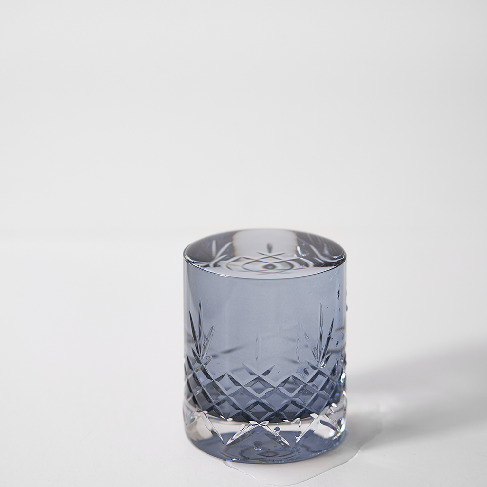 Frederik Bagger Crispy Lowball Glas 38 cl 2-pack Sapphire