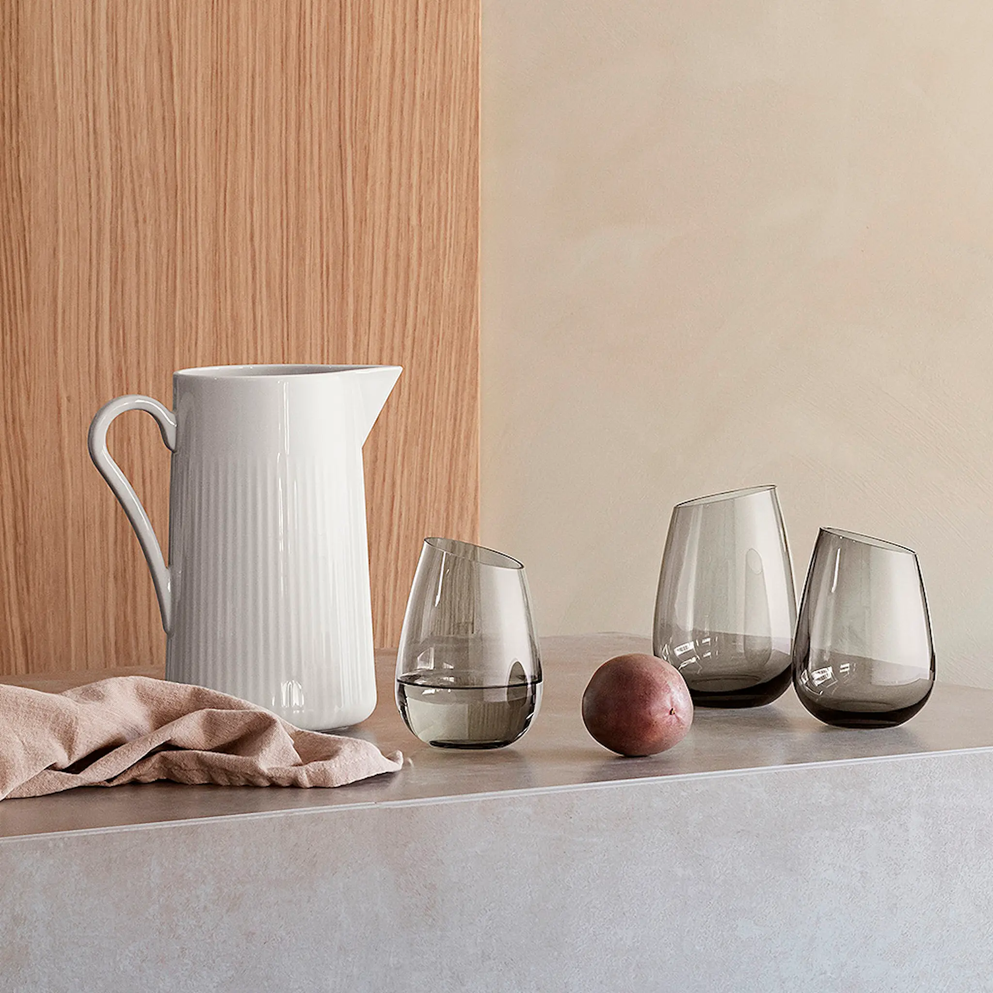 Eva Solo Thumbler Glas 38 cl Smokey grey