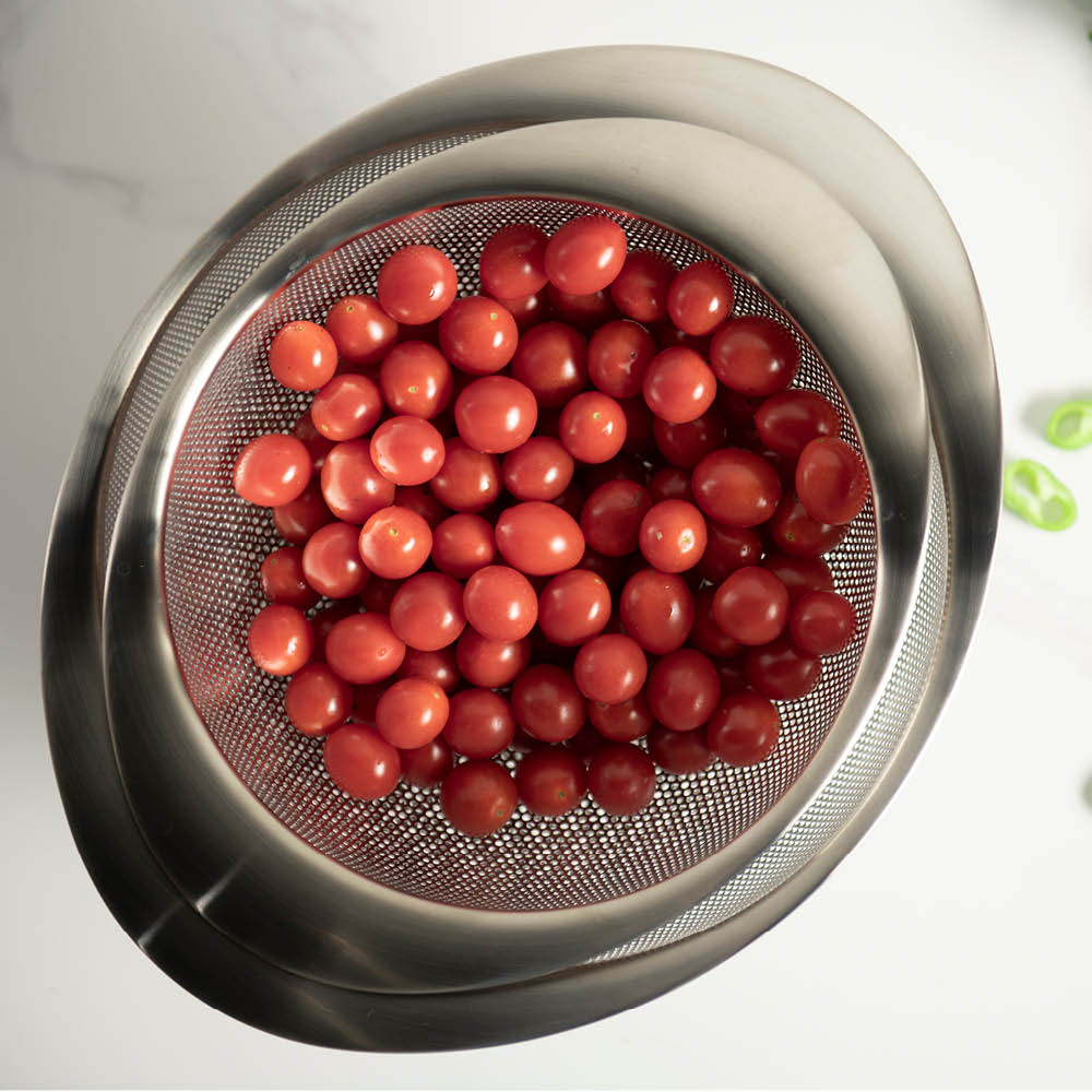 Modern House Chief durkslag med fot 26 cm borstat