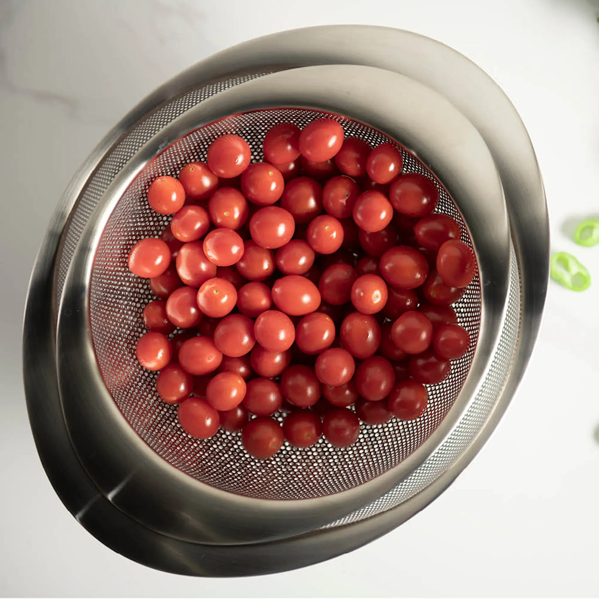 Modern House Chief durkslag med fot 26 cm borstat