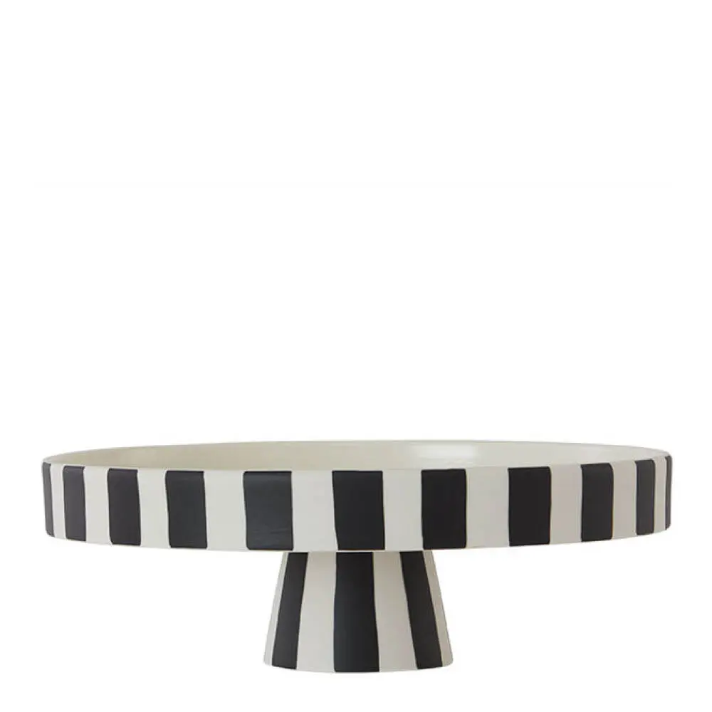 Toppu Tarjotin 27x27 cm White/Black