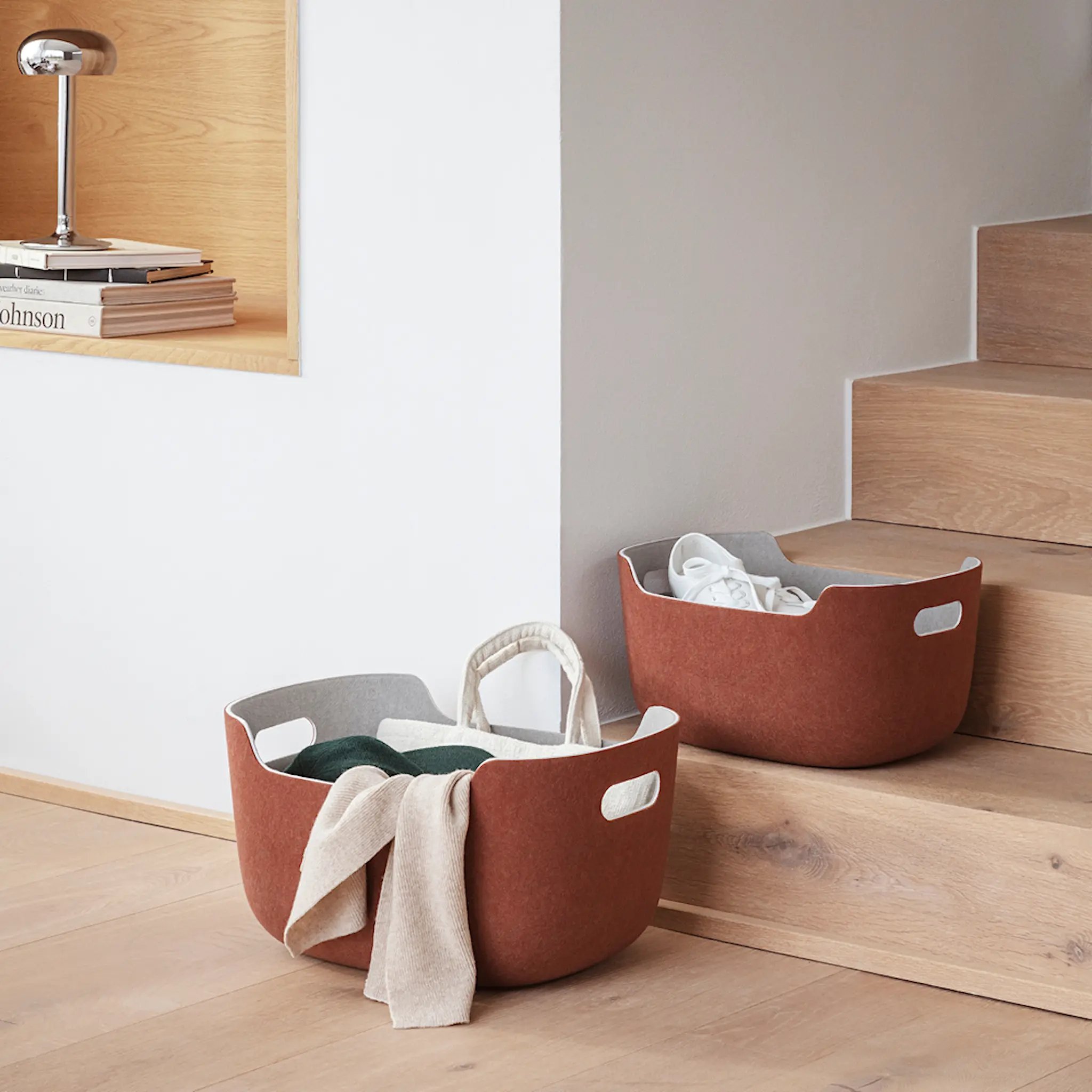 Eva Solo Tidy förvaringskorg 48x35x23 cm chestnut