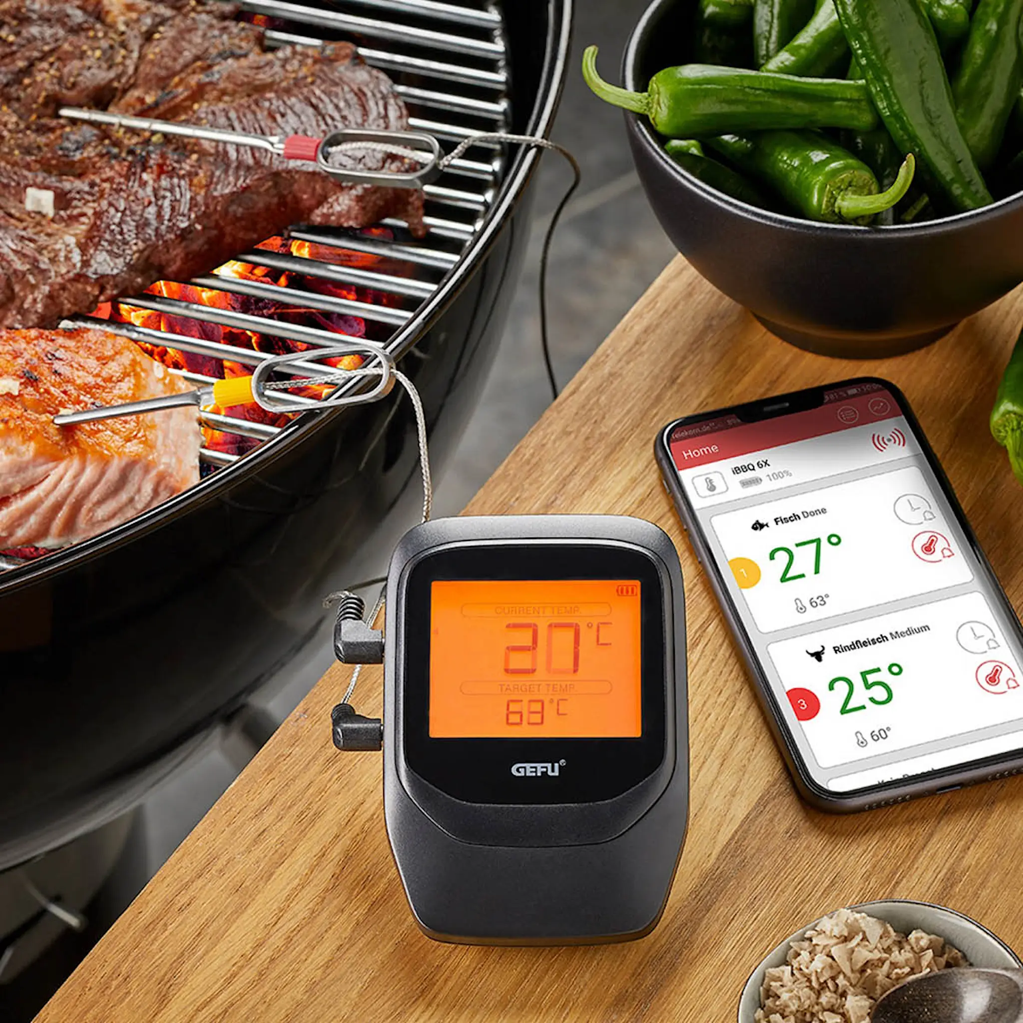 Gefu Stek- och Grilltermometer Control