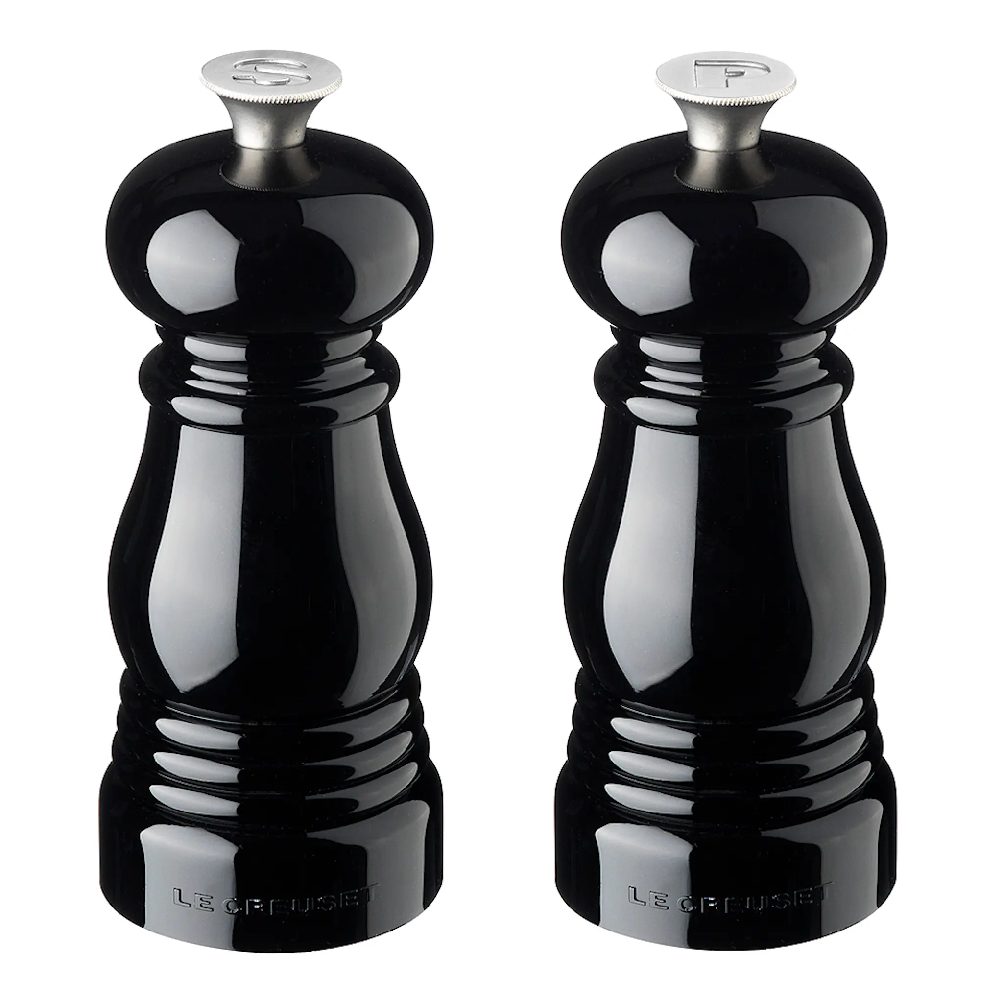 Le Creuset Salt- och pepparkvarnset 12 cm black blank