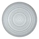 Kastehelmi tallrik 31,5 cm grå