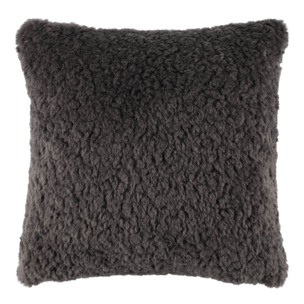 Fanni K Wooly pute 45x45 cm granitt