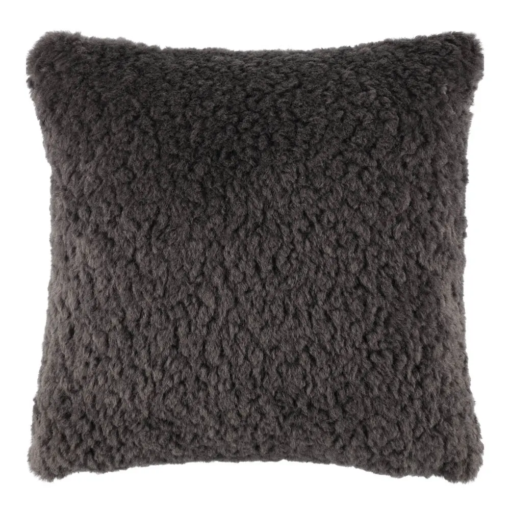 Wooly pute 45x45 cm granitt