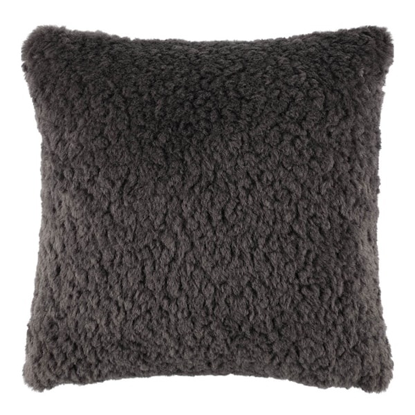 Wooly kudde 45x45 cm granit