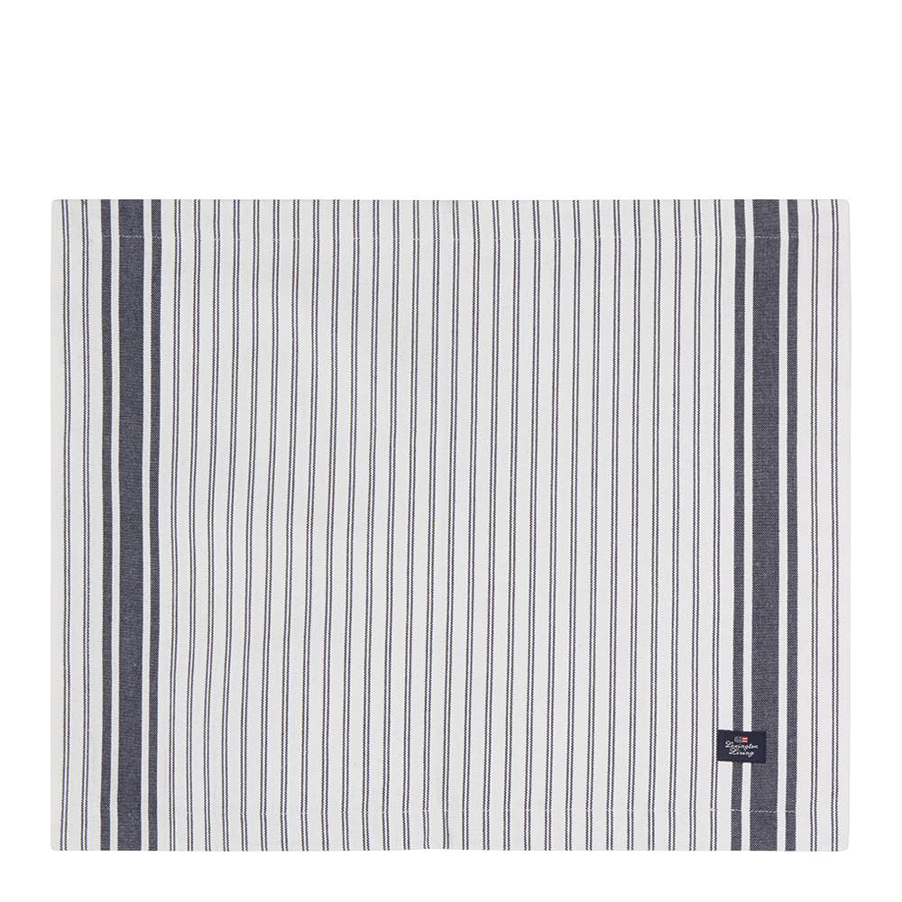 Lexington - Icons Servetti 40x50 cm White/Dress blue