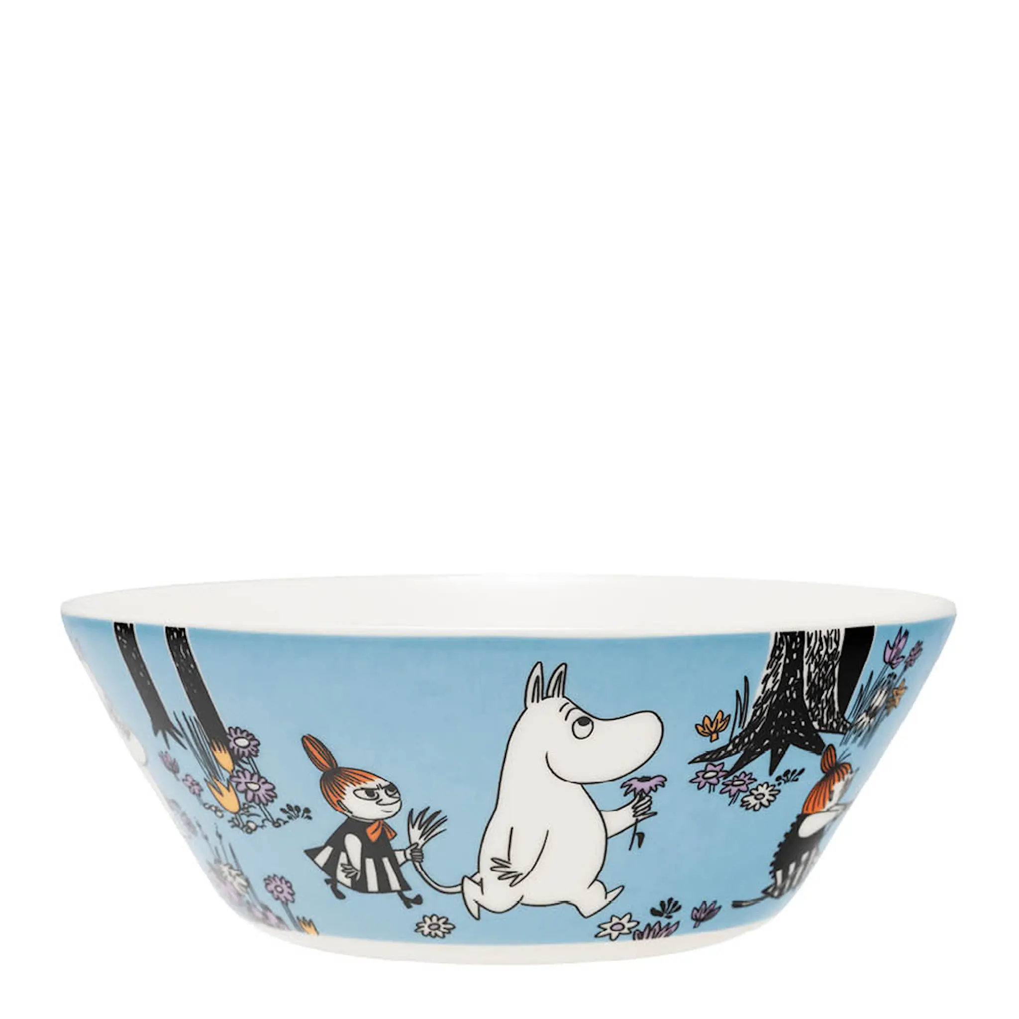 Moomin Arabia Frukostskål 15 cm Vänner för alltid