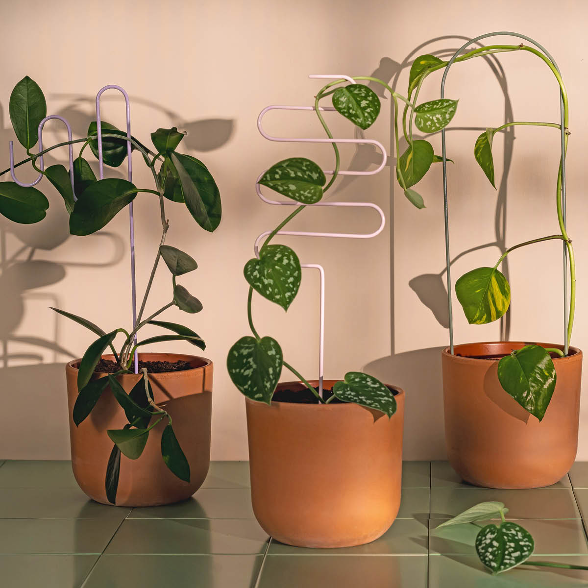 Muurla Blompinne 3-pack flerfärgad