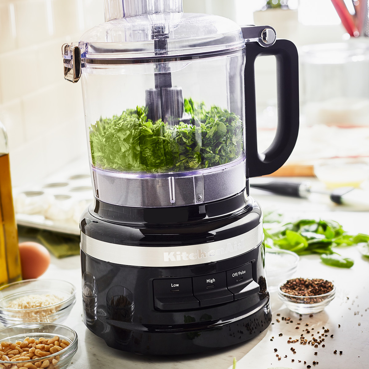 KitchenAid Foodprocessor 5KFP0719EOB 1,7L onyx black