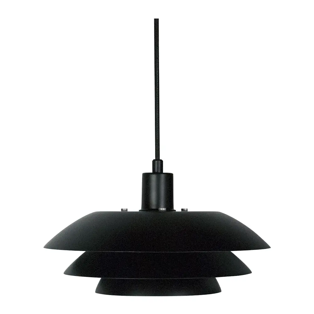 DL31 Kattovalaisin 15 cm Musta