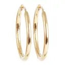 Steel - Essentials örhängen medium 25 mm guld