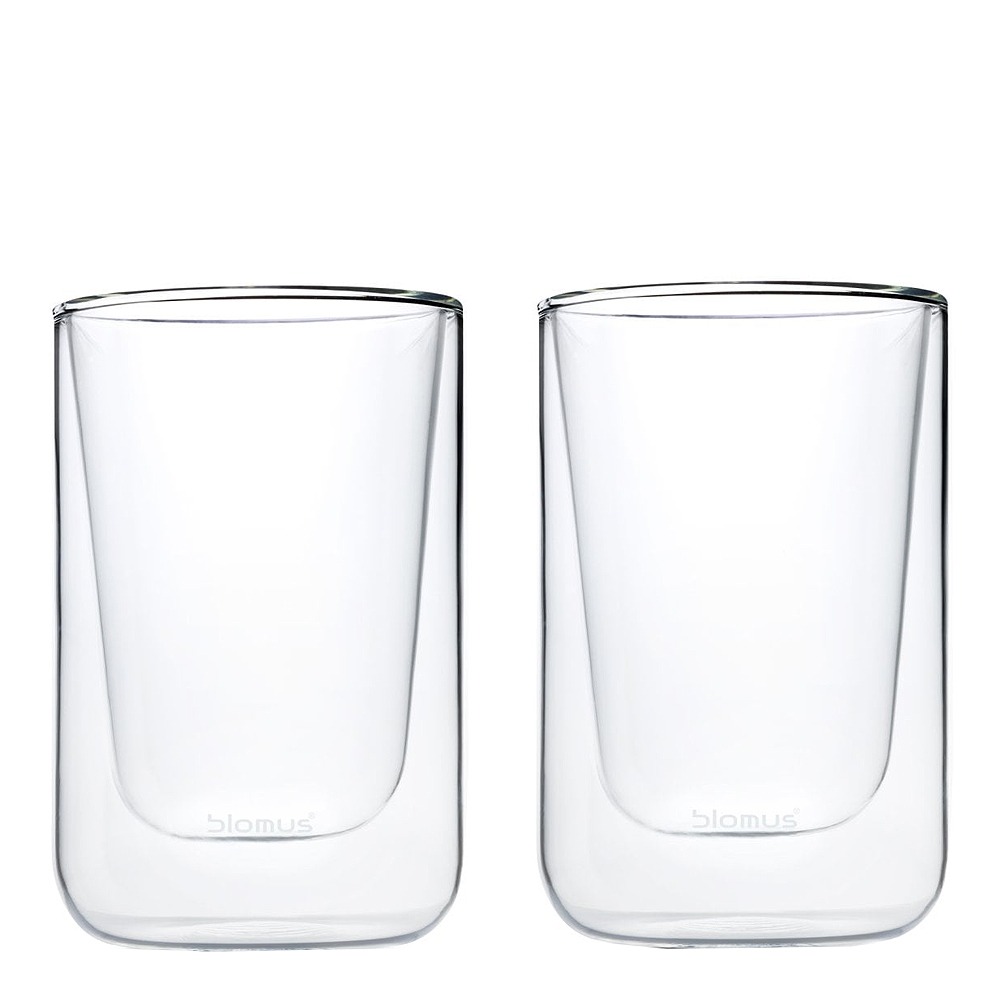 Blomus Nero cappuccinoglass isolerende 25 cl 2 stk