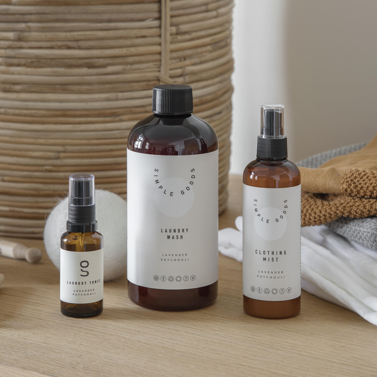 Simple Goods Lavendel Tekstiilisuihke 150 ml