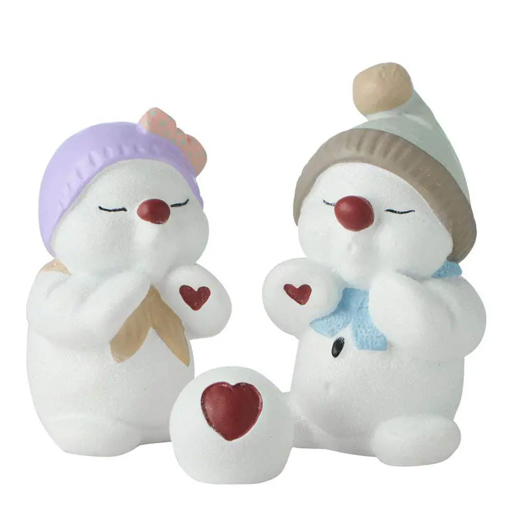 Snømenn 2024 Elvi & Elius 6 cm