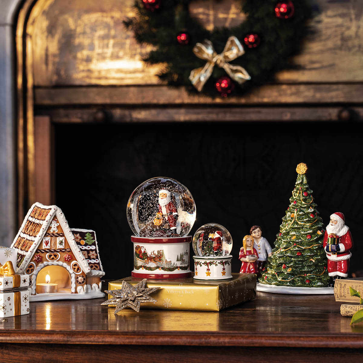 Villeroy & Boch Christmas Toy's julenisse med tre 17 cm