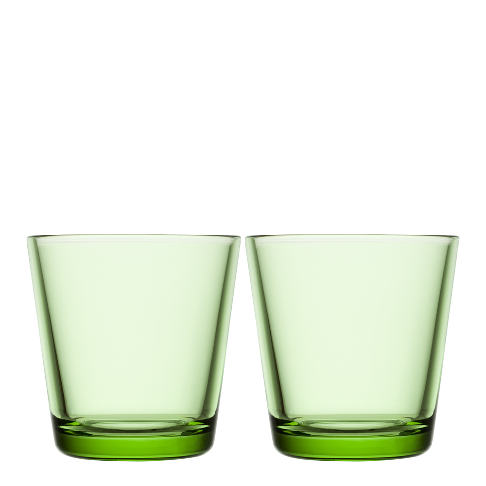 iittala - Kartio Juomalasi 21 cl 2 kpl Omenanvihreä