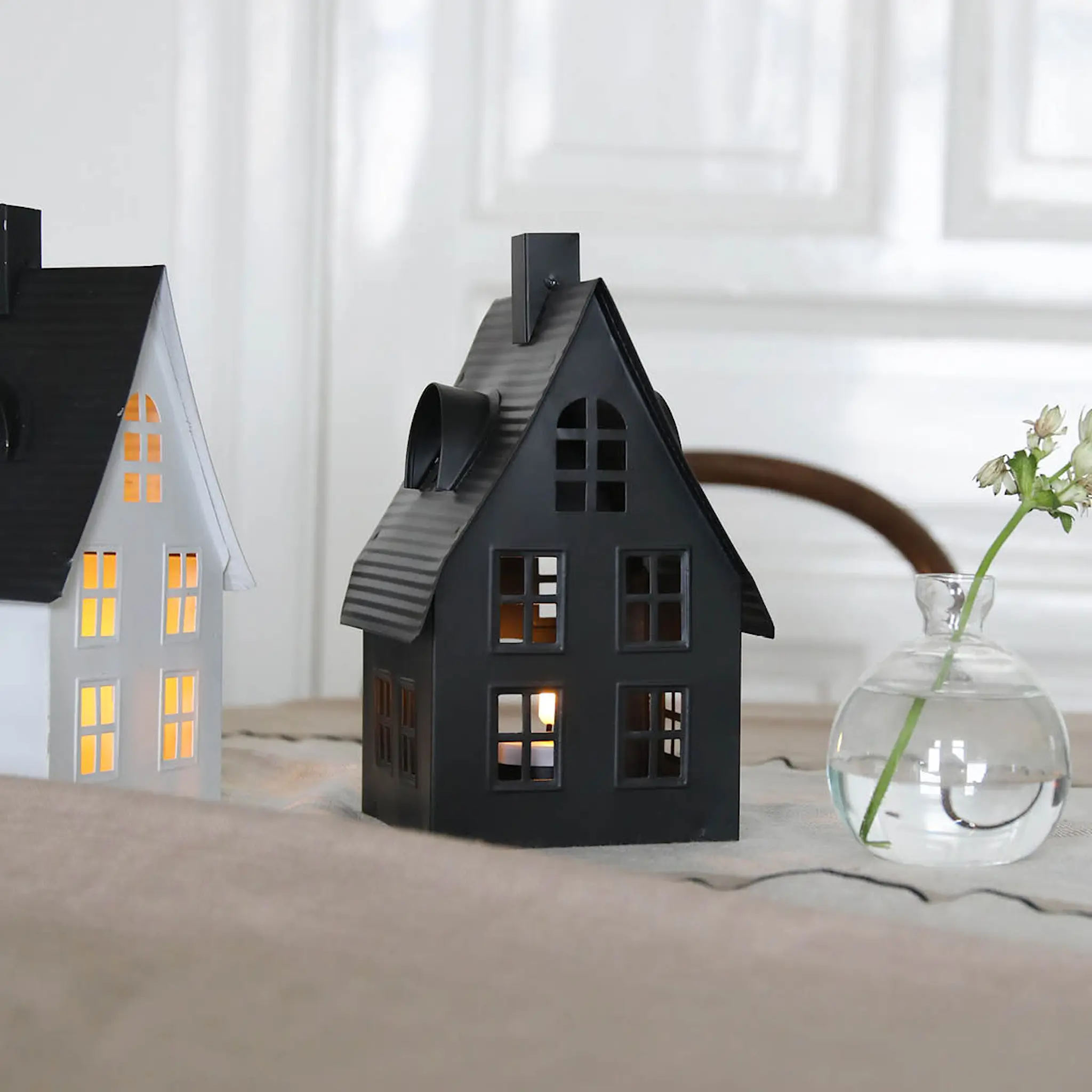 Markslöjd Luton metallhus LED 23 cm svart