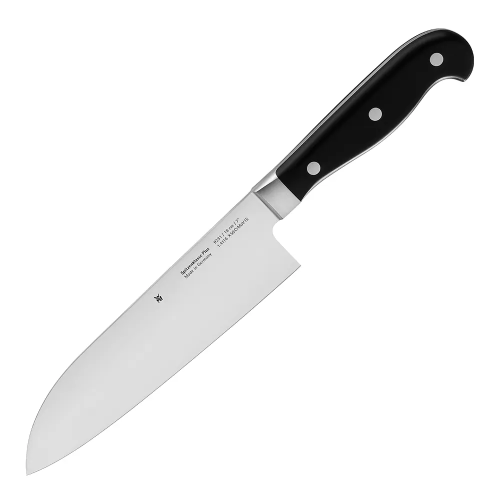 Spitzenklasse Plus Santoku-veitsi 18 cm Teräs/Musta