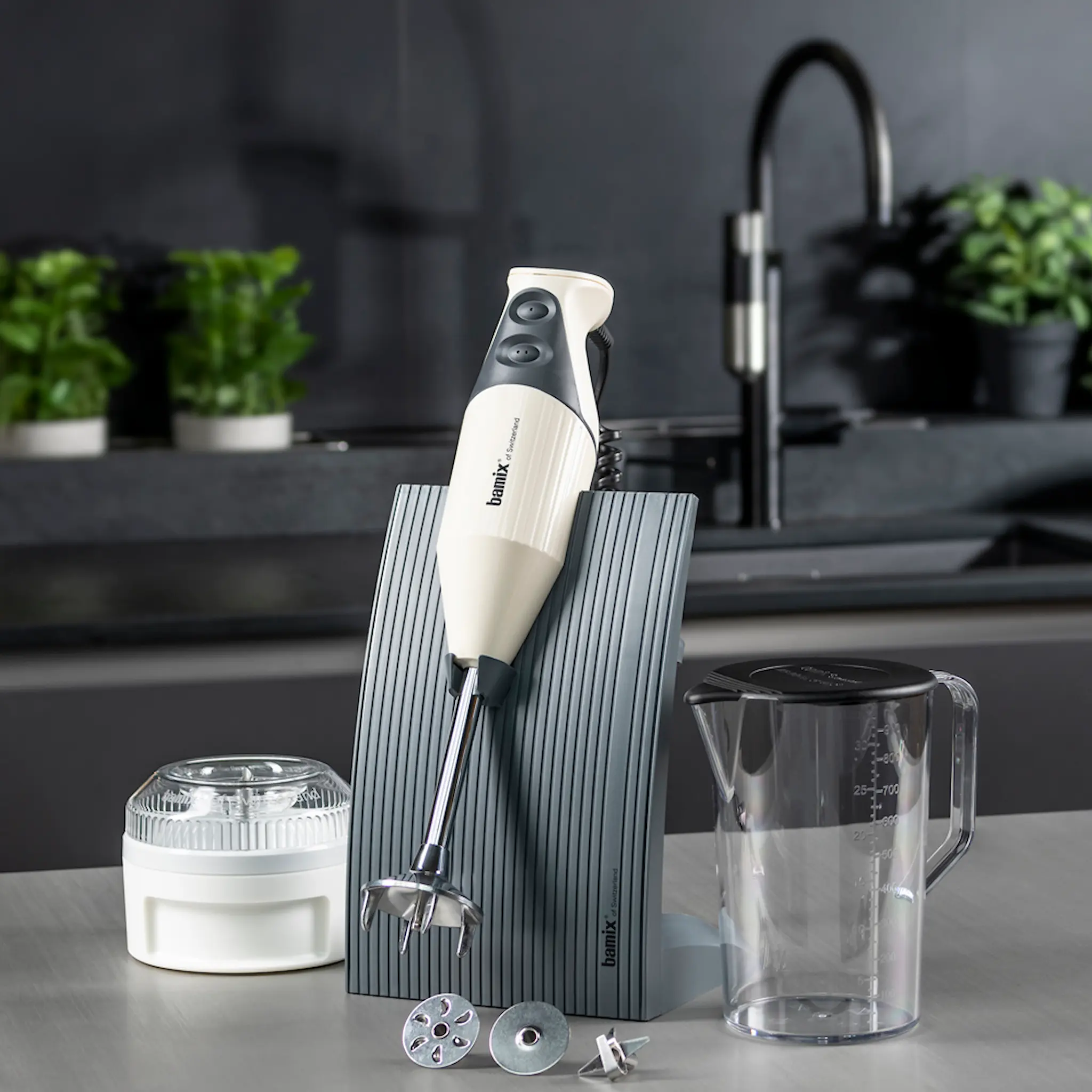 Bamix Swissline stavmixer 200W D kräm