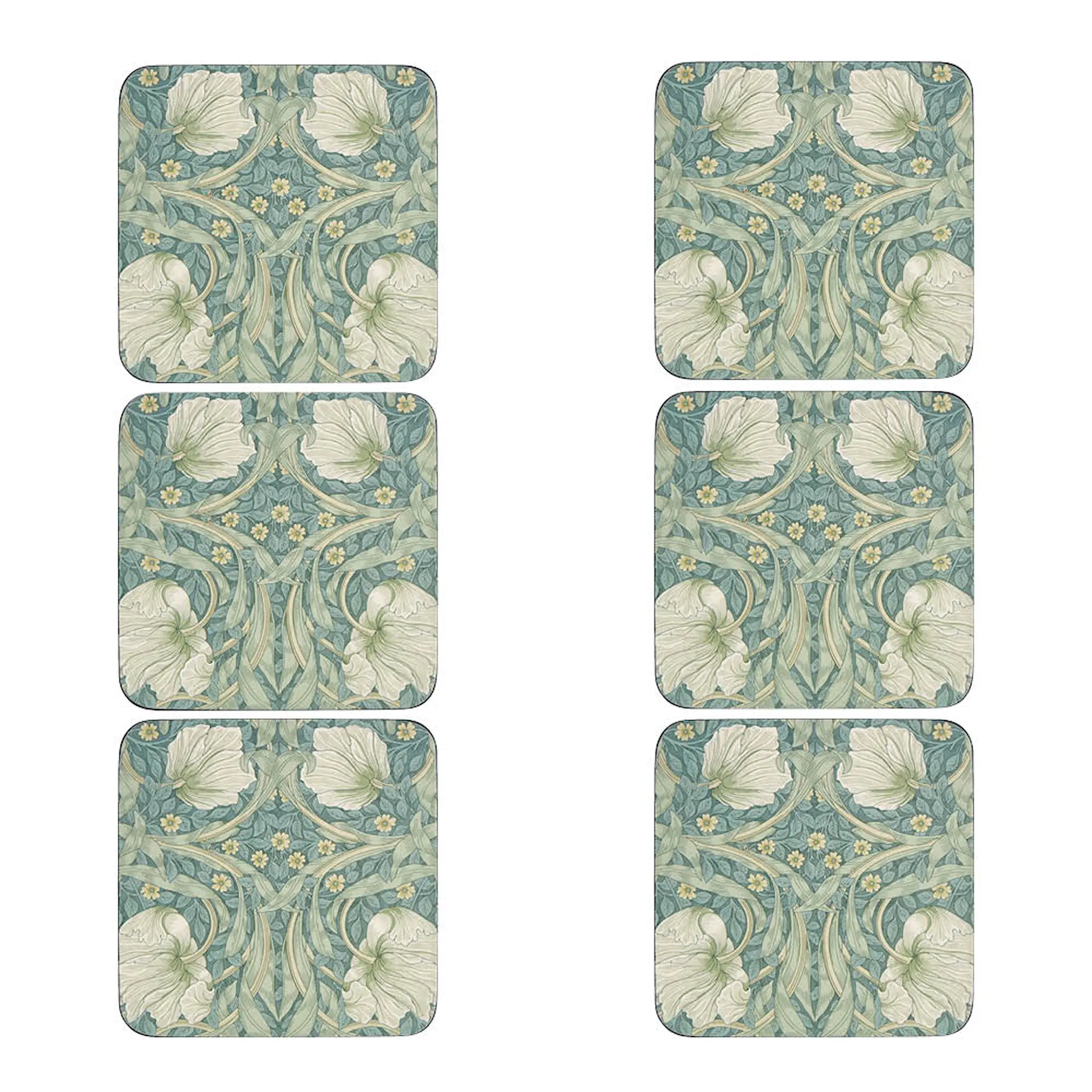 Spode Pimpernel Lasinalunen 6 kpl