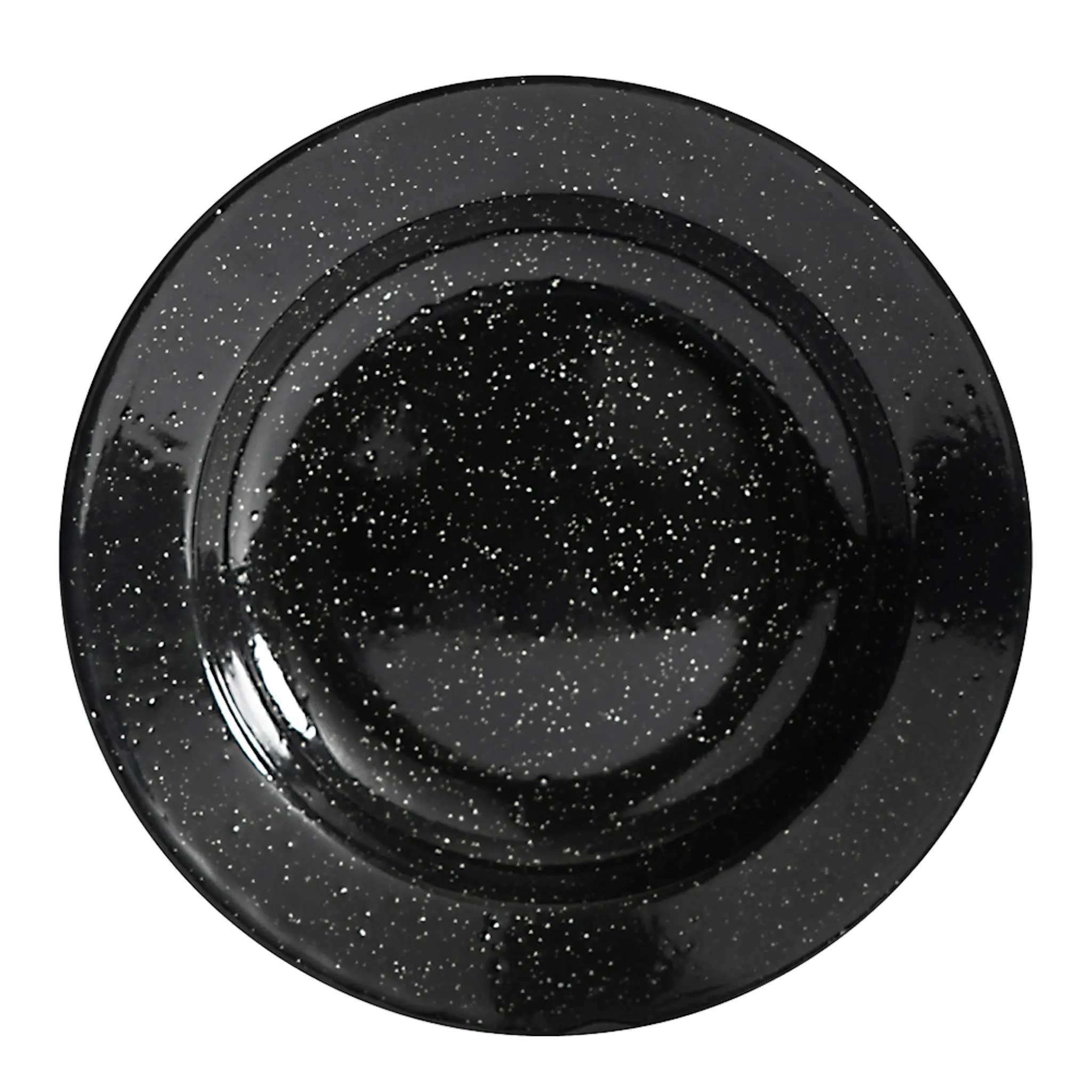 Sagaform Doris Emaljtallrik 20 cm Svart