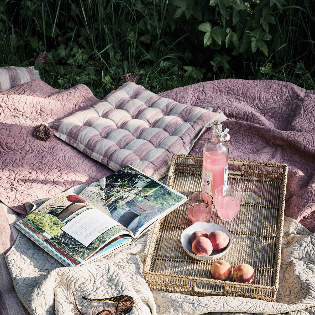 Lene Bjerre Felima sittepute 45x45 cm tigers eye/rose tan