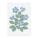 Ängsblå kökshandduk 35x50 cm blå/grön