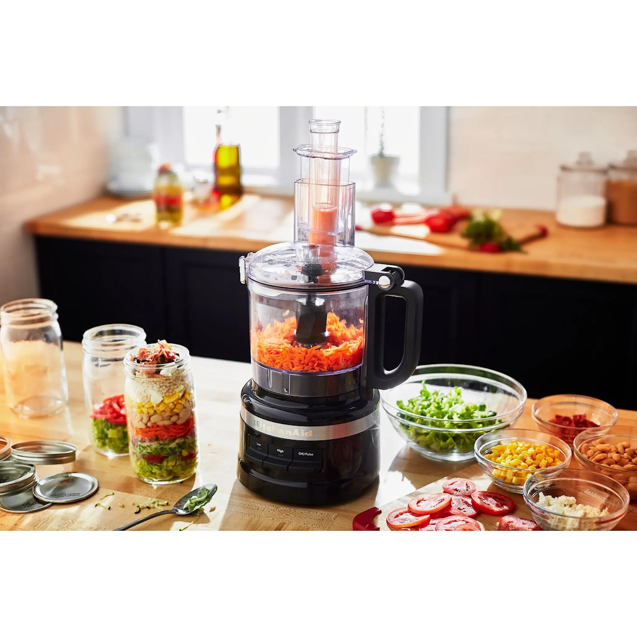 KitchenAid KitchenAid Midline Matberedare 1,7 L Mattsvart