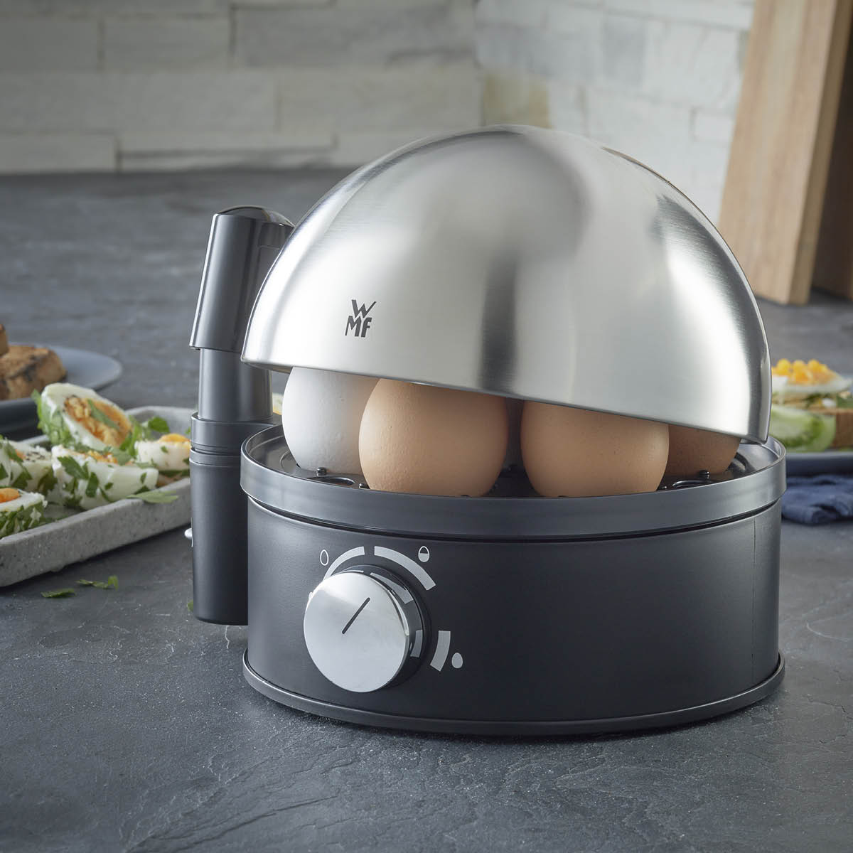 WMF Stelio Kananmunakeitin 7 kananmunaa