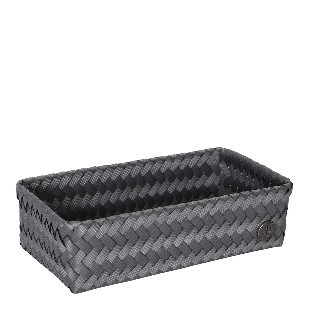 Fit Double Tiny oppbevaringskurv 24x12x7 cm dark grey