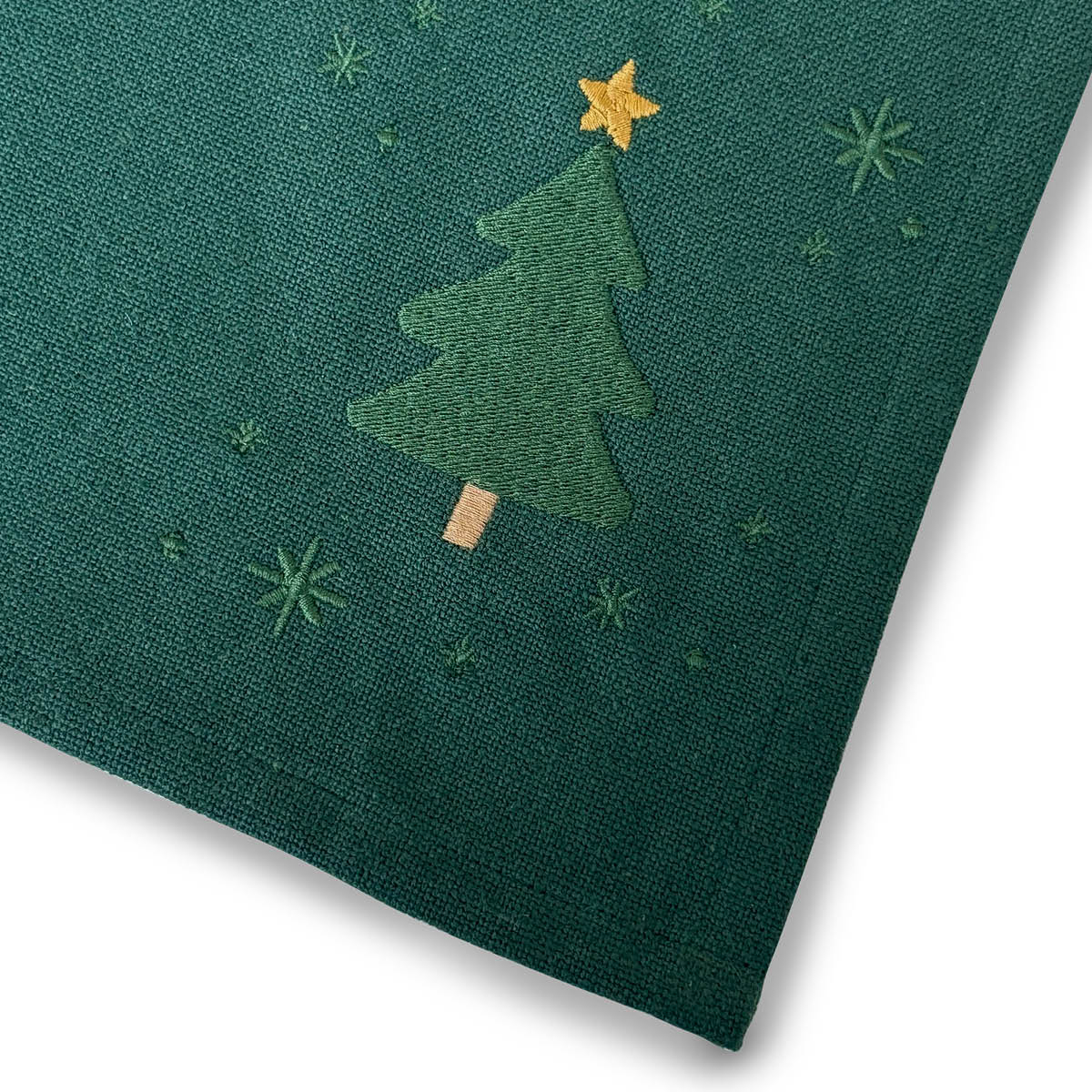 Juna Christmas Fable kökshandduk 50x70 cm grön