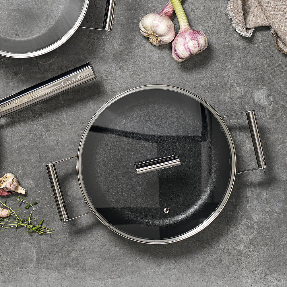 Smeg Smeg Paistokasari 28 cm Musta