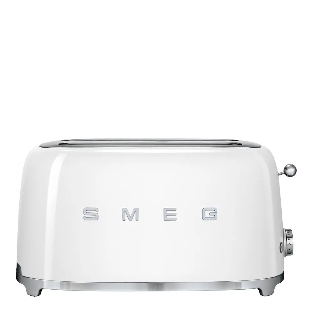 Smeg Leivänpaahdin 4 viipaletta TSF02 Valkoinen