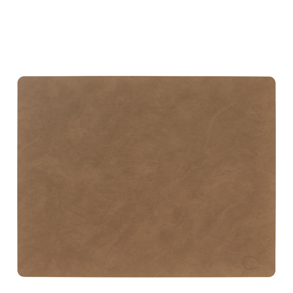 LIND DNA - Square Nupo Pöytätabletti 35x45 cm Brown