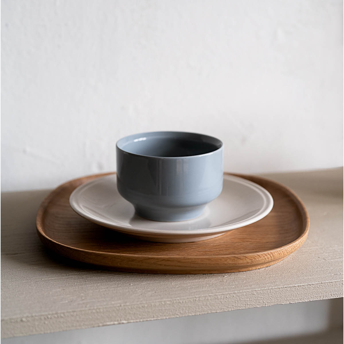 Rörstrand Höganäs Keramik asjett 19 cm sand