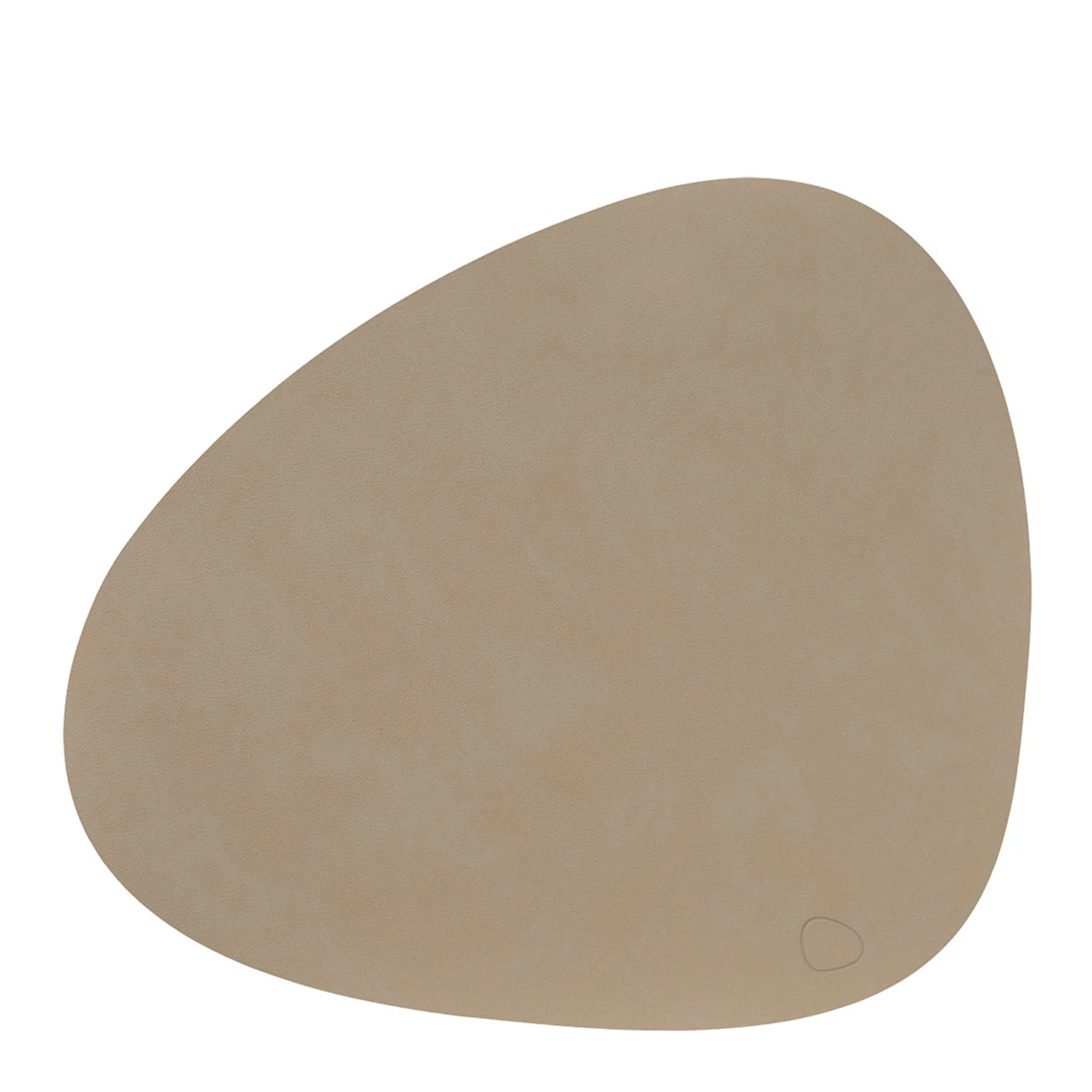 LIND DNA Nupo Curve Bordstablett 37x44 cm Clay Brown