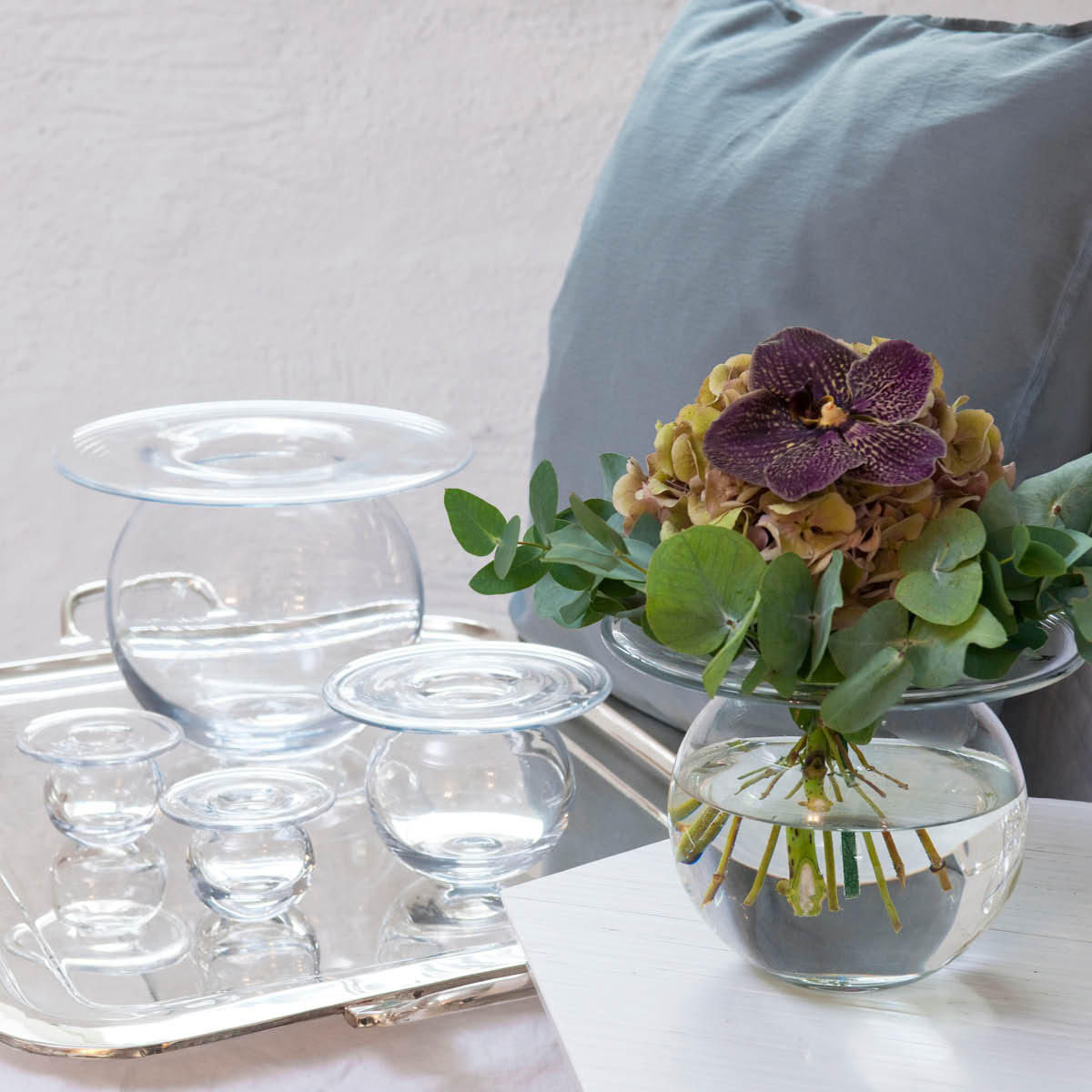 Magnor Boblen vase 12 cm klar