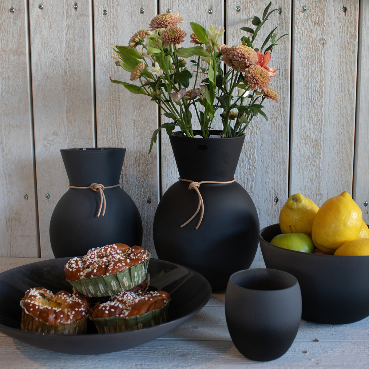 Nybro Crystal Happy Kynttilälyhty Salmiakki