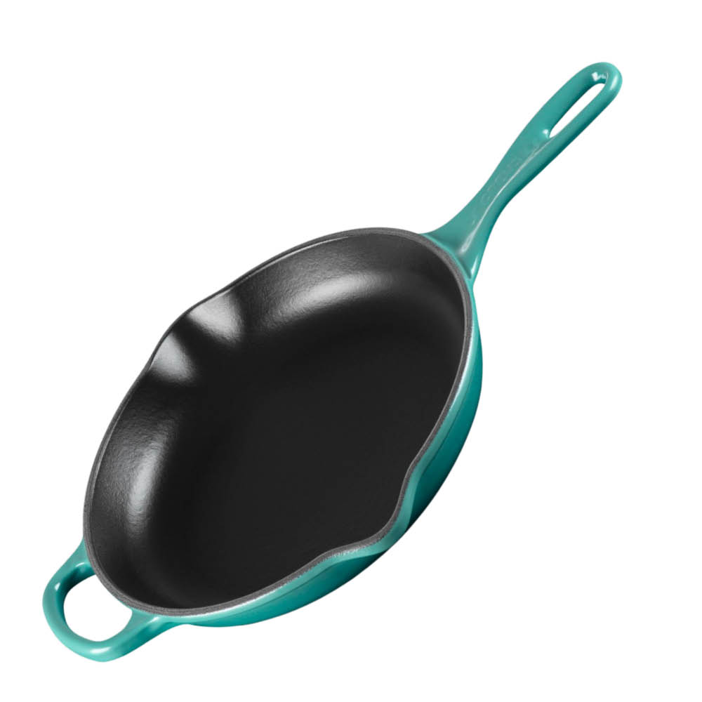 Le Creuset - Signature Paistinpannu valurauta 23 cm Matt Bleu Riviera