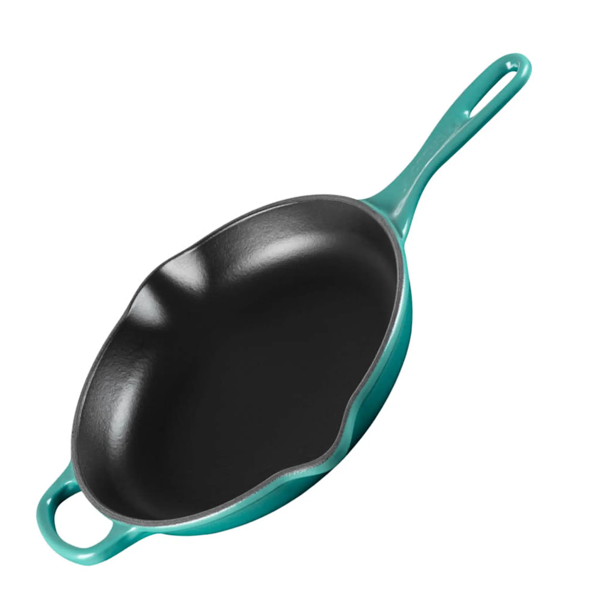 Le Creuset Signature stekpanna gjutjärn 23 cm Matt Bleu Riviera